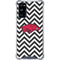 University of Arkansas-Fayetteville Chevron Print Galaxy S20 FE Clear Case