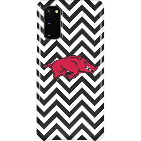 University of Arkansas-Fayetteville Chevron Print Galaxy S20 Lite Case