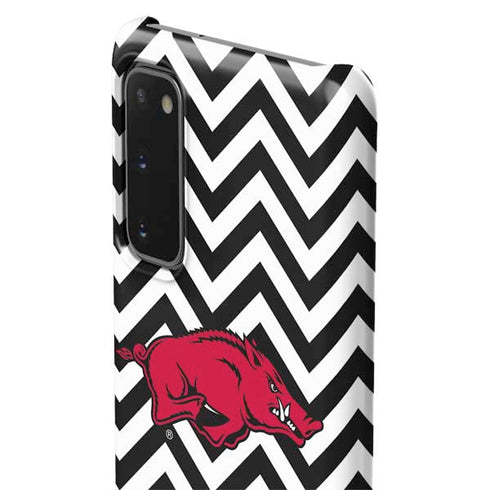 University of Arkansas-Fayetteville Chevron Print Galaxy S20 Lite Case