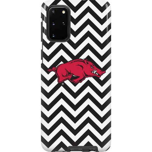 University of Arkansas-Fayetteville Chevron Print Galaxy S20 Plus Pro Case