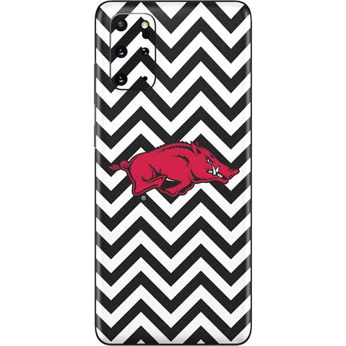 University of Arkansas-Fayetteville Chevron Print Galaxy S20 Plus Skin