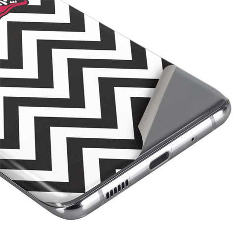 University of Arkansas-Fayetteville Chevron Print Galaxy S20 Plus Skin