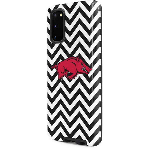 University of Arkansas-Fayetteville Chevron Print Galaxy S20 Pro Case