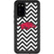 University of Arkansas-Fayetteville Chevron Print Galaxy S20 Waterproof Case