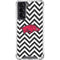 University of Arkansas-Fayetteville Chevron Print Galaxy S21 5G Clear Case