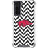 University of Arkansas-Fayetteville Chevron Print Galaxy S21 5G Clear Case