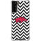 University of Arkansas-Fayetteville Chevron Print Galaxy S21 Plus 5G Clear Case