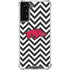 University of Arkansas-Fayetteville Chevron Print Galaxy S21 Plus 5G Clear Case