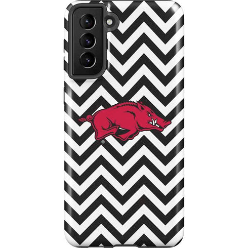 University of Arkansas-Fayetteville Chevron Print Galaxy S21 Plus 5G Pro Case