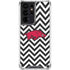 University of Arkansas-Fayetteville Chevron Print Galaxy S21 Ultra 5G Clear Case
