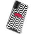 University of Arkansas-Fayetteville Chevron Print Galaxy S22 Clear Case