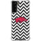 University of Arkansas-Fayetteville Chevron Print Galaxy S22 Plus Clear Case