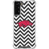 University of Arkansas-Fayetteville Chevron Print Galaxy S22 Plus Clear Case