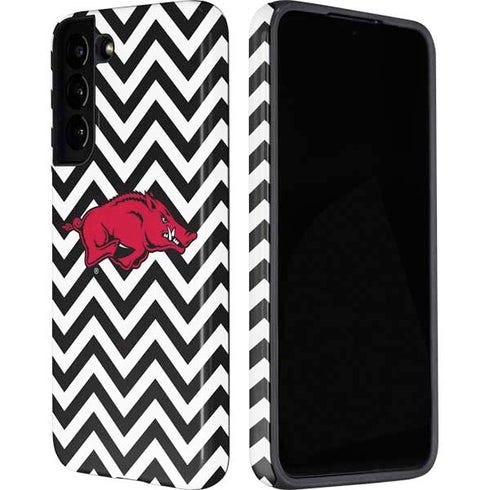 University of Arkansas-Fayetteville Chevron Print Galaxy S22 Pro Case