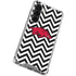 University of Arkansas-Fayetteville Chevron Print Galaxy S23 Clear Case