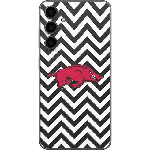 University of Arkansas-Fayetteville Chevron Print Galaxy S23 FE Skin