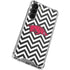 University of Arkansas-Fayetteville Chevron Print Galaxy S23 Plus Clear Case