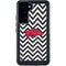 University of Arkansas-Fayetteville Chevron Print Galaxy S23 Plus Waterproof Case