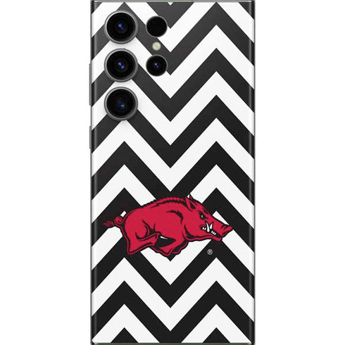 University of Arkansas-Fayetteville Chevron Print Galaxy S23 Ultra Skin