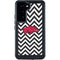 University of Arkansas-Fayetteville Chevron Print Galaxy S23 Waterproof Case