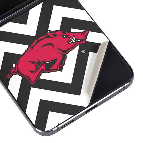University of Arkansas-Fayetteville Chevron Print Galaxy Z Flip5 5G Skin