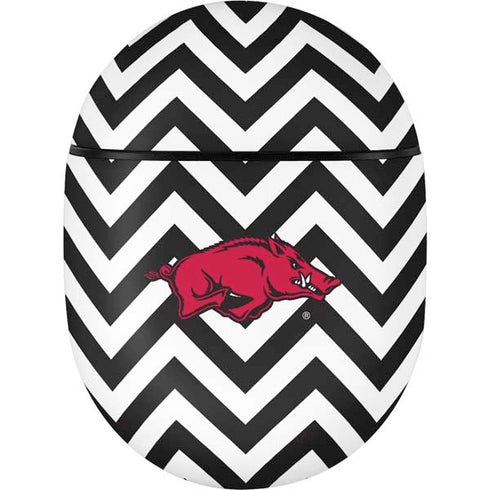 University of Arkansas-Fayetteville Chevron Print Google Pixel Buds Skin