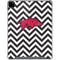 University of Arkansas-Fayetteville Chevron Print iPad Pro 12.9in (2020) Clear Case