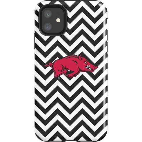 University of Arkansas-Fayetteville Chevron Print iPhone 11 Impact Case