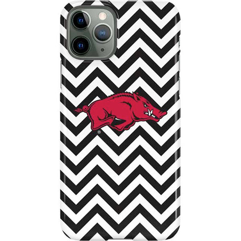 University of Arkansas-Fayetteville Chevron Print iPhone 11 Pro Lite Case