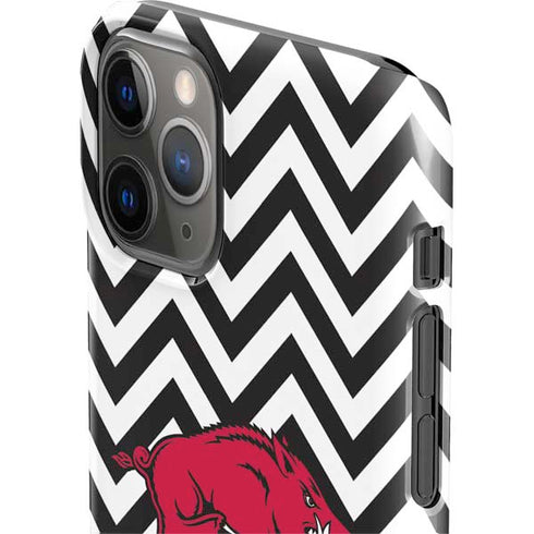 University of Arkansas-Fayetteville Chevron Print iPhone 11 Pro Lite Case