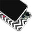 University of Arkansas-Fayetteville Chevron Print iPhone 11 Pro Max Clear Case