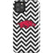 University of Arkansas-Fayetteville Chevron Print iPhone 11 Pro Max Impact Case