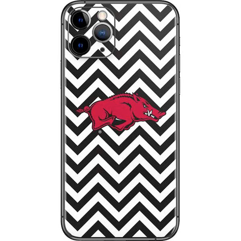 University of Arkansas-Fayetteville Chevron Print iPhone 11 Pro Skin