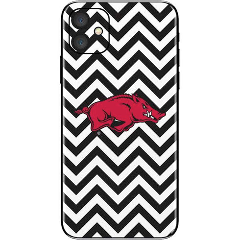 University of Arkansas-Fayetteville Chevron Print iPhone 11 Skin