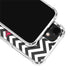 University of Arkansas-Fayetteville Chevron Print iPhone 12 Clear Case