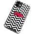 University of Arkansas-Fayetteville Chevron Print iPhone 12 Clear Case