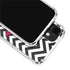 University of Arkansas-Fayetteville Chevron Print iPhone 12 Mini Clear Case
