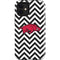 University of Arkansas-Fayetteville Chevron Print iPhone 12 Mini Impact Case