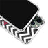 University of Arkansas-Fayetteville Chevron Print iPhone 12 Pro Max Clear Case