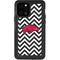 University of Arkansas-Fayetteville Chevron Print iPhone 12 Pro Waterproof Case