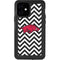 University of Arkansas-Fayetteville Chevron Print iPhone 12 Waterproof Case