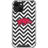 University of Arkansas-Fayetteville Chevron Print iPhone 13 Clear Case