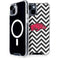 University of Arkansas-Fayetteville Chevron Print iPhone 13 MagSafe Case