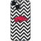 University of Arkansas-Fayetteville Chevron Print iPhone 13 Mini Skin
