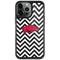 University of Arkansas-Fayetteville Chevron Print iPhone 13 Pro Cargo Case