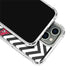 University of Arkansas-Fayetteville Chevron Print iPhone 13 Pro Clear Case