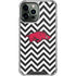 University of Arkansas-Fayetteville Chevron Print iPhone 13 Pro Max Clear Case