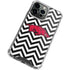 University of Arkansas-Fayetteville Chevron Print iPhone 13 Pro Max Clear Case