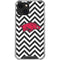 University of Arkansas-Fayetteville Chevron Print iPhone 14 Clear Case