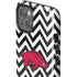 University of Arkansas-Fayetteville Chevron Print iPhone 15 Plus Impact Case